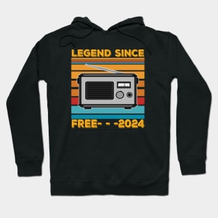 Legend Since 2024 Free Hoodie